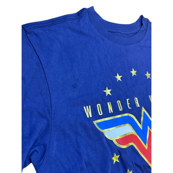 Kohl’s Women’s Wonder Woman T-Shirt – Cobalt Blue – NWT Size Small - Picture 3 of 5